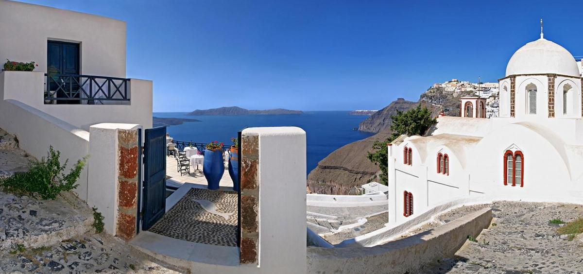 Santorini Reflexions Volcano